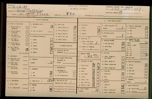 WPA household census for 830 W 40TH PL, Los Angeles County