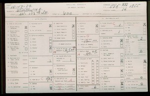 WPA household census for 600 W 103RD ST, Los Angeles County