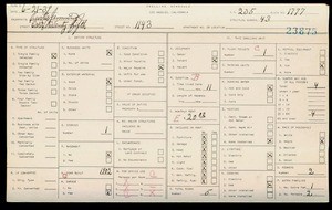 WPA household census for 1143 E 25TH STREET, Los Angeles