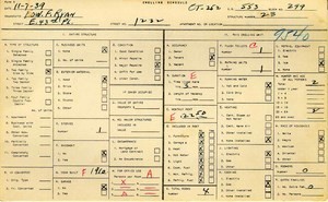 WPA household census for 1232 E 43RD, Los Angeles