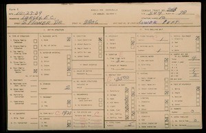 WPA household census for 3806 S FLOWER DR, Los Angeles