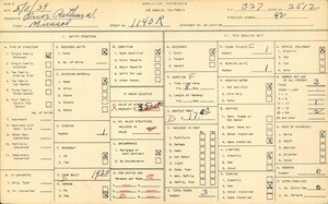 WPA household census for 1140R MIRASOL, Los Angeles
