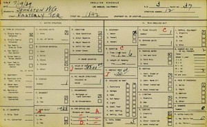 WPA household census for 330 S ANITA AVE, Los Angeles