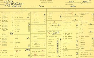 WPA household census for 100 E AVENUE 26, Los Angeles