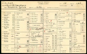 WPA household census for 1636 CICERO DRIVE, Los Angeles