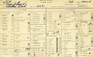 WPA household census for 3102 WHITTIER, Los Angeles