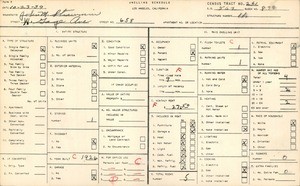 WPA household census for 658 WEST GAGE AVE, Los Angeles County