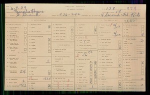 WPA household census for 236 S GRAND AVENUE, Los Angeles