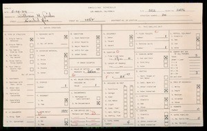 WPA household census for 1052 EUCLID, Los Angeles