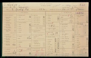 WPA household census for 142 S GRAND AVENUE, Los Angeles