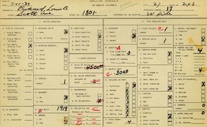 WPA household census for 1801 SCOTT AVE, Los Angeles