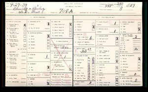 WPA household census for 708 W D ST, Los Angeles County