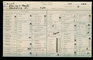 WPA household census for 750 VALENCIA STREET, Los Angeles