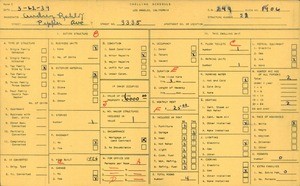 WPA household census for 3335 PEPPER AVE, Los Angeles