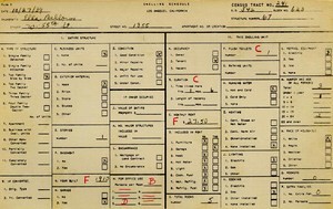 WPA household census for 1355 W 55TH, Los Angeles
