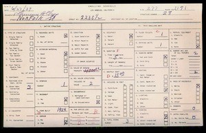 WPA household census for 2235 NORFOLK, Los Angeles