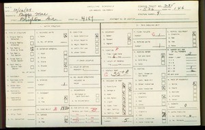 WPA household census for 4189 BRIGHTON AVENUE, Los Angeles County
