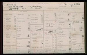 WPA household census for 12135 ALPINE, Los Angeles County