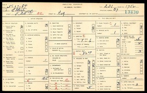 WPA household census for 409 EAST 28TH STREET, Los Angeles
