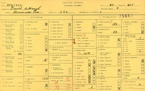 WPA household census for 626 CORONADO TERR, Los Angeles