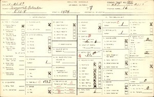 WPA household census for 1474 E 108 ST, Los Angeles County