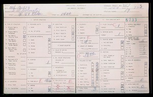 WPA household census for 1400 W 58TH PLACE, Los Angeles County