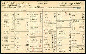 WPA household census for 1651 ESSEX STREET, Los Angeles