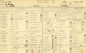 WPA household census for 467 N MOTT, Los Angeles