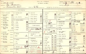 WPA household census for 636 VERNON AVE, Los Angeles County