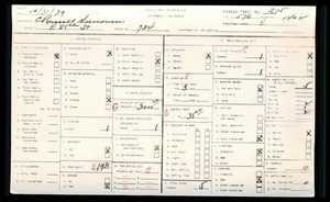 WPA household census for 734 E 85TH STREET, Los Angeles County