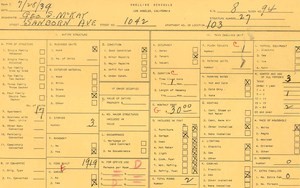 WPA household census for 1042 SANBORN, Los Angeles