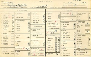 WPA household census for 1013 E 43RD, Los Angeles