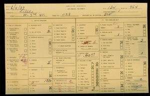 WPA household census for 1128 W 7TH STREET, Los Angeles