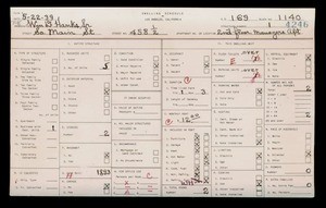 WPA household census for 458 S MAIN STREET, Los Angeles