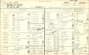 WPA household census for 1465 E 112 ST, Los Angeles County