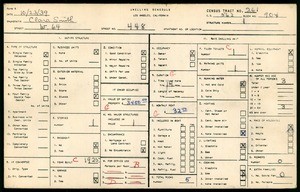 WPA household census for 448 WEST 64TH, Los Angeles County