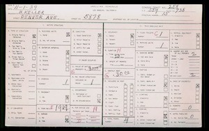 WPA household census for 5878 DENVER, Los Angeles County