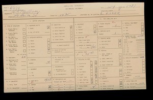 WPA household census for 1435 S UNION, Los Angeles