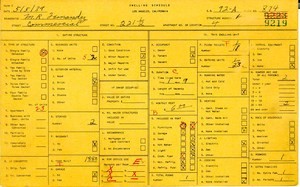 WPA household census for 221 COMMERCIAL, Los Angeles