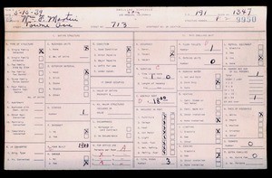 WPA household census for 713 TOWNE, Los Angeles