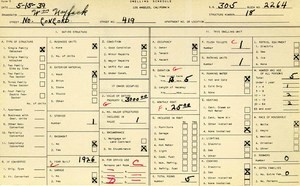 WPA household census for 419 N CONCORD, Los Angeles