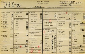 WPA household census for 1076 W 56TH, Los Angeles