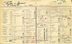 WPA household census for 1315 E 43RD, Los Angeles