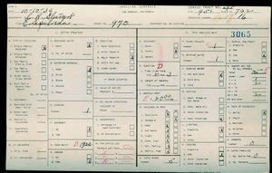 WPA household census for 970 W SEPULVEDA, Los Angeles County