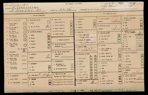 WPA household census for 4225 S HOOVER, Los Angeles County