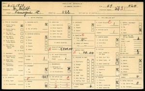 WPA household census for 1122 LEMOYNE ST, Los Angeles