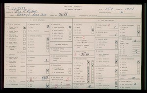 WPA household census for 3618 ARROYO SECO AVENUE, Los Angeles