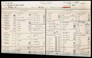 WPA household census for 1013 E L, Los Angeles County