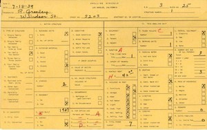 WPA household census for 3203 WINDSOR, Los Angeles