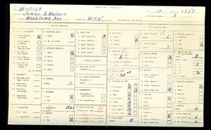 WPA household census for 6105 WOODLAWN AVENUE, Maywood, Los Angeles County